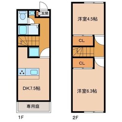 OA FLAT飯田の物件間取画像